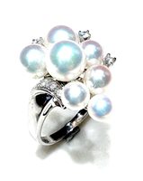 Ringe Sommer Dame Collezione Perle in Weißgold Perla HR 5323 - HR 5323